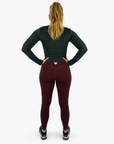 Leggings Linda - Rotwein